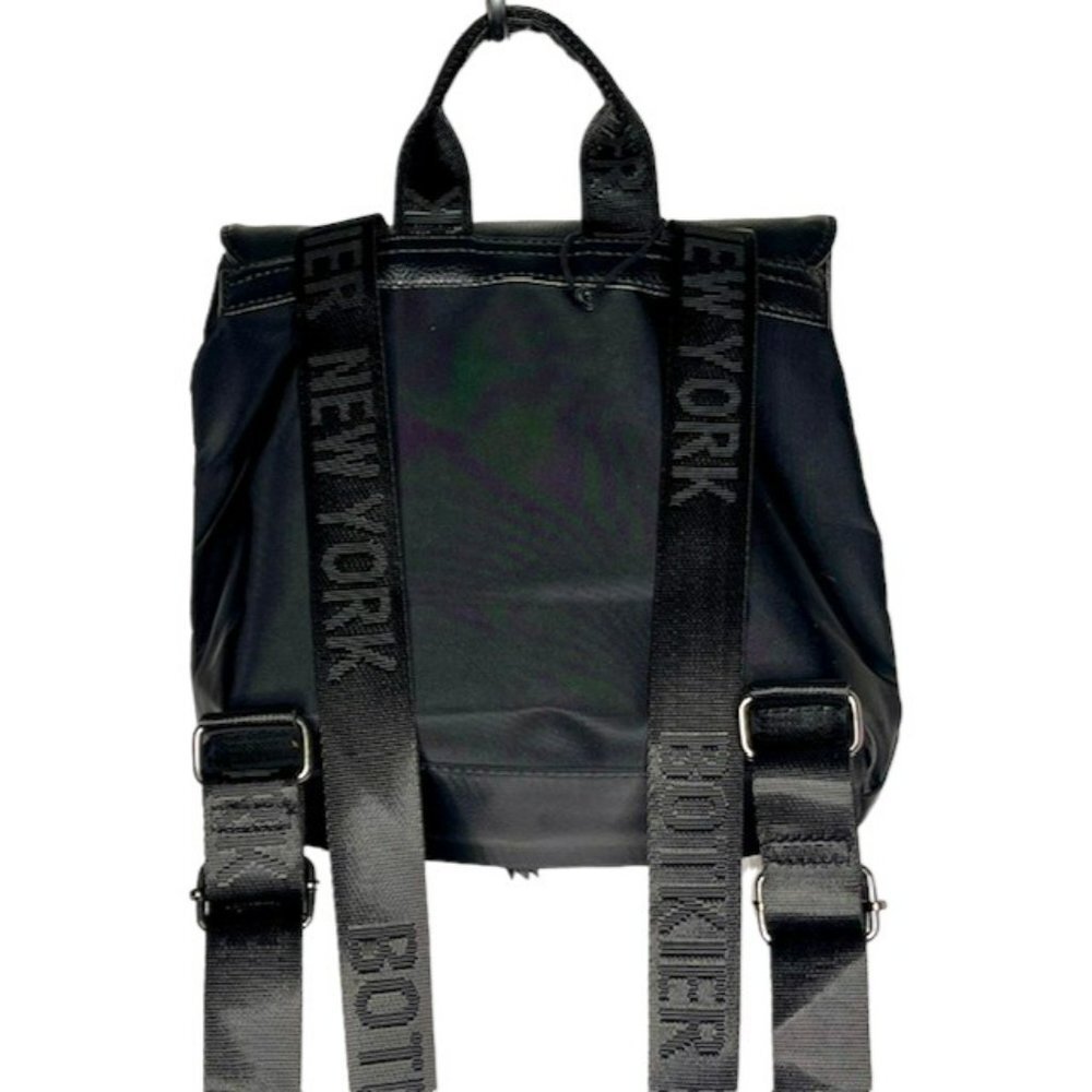 Botkier New York Nylon Backpack - Black - 9 x 11 x 3.5” - Picture 7 of 11